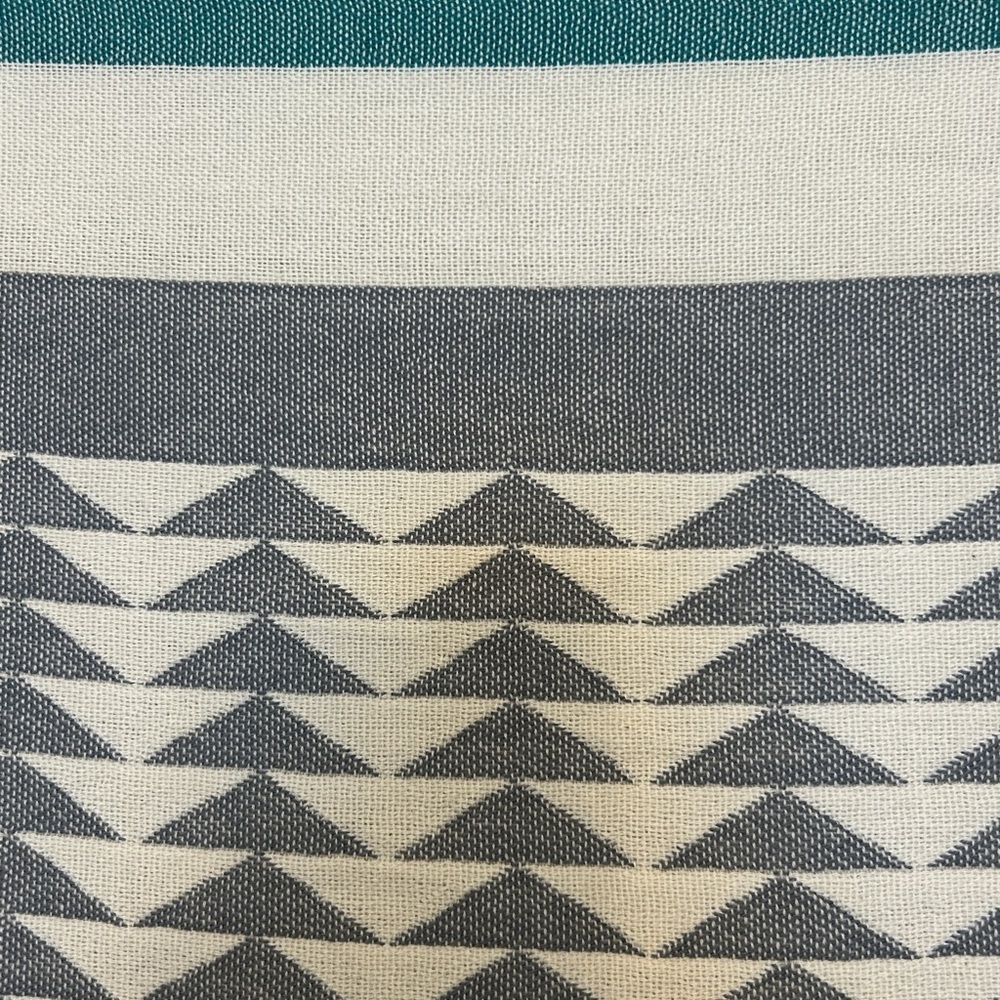 Anthropologie EVERYWHERE Blanket Organic Cotton Soft Loom Weave Hand Crafted - Picture 10 of 14